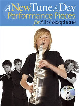 Tune A Day Pop Perf Pieces New Alto Sax Bk/Cd