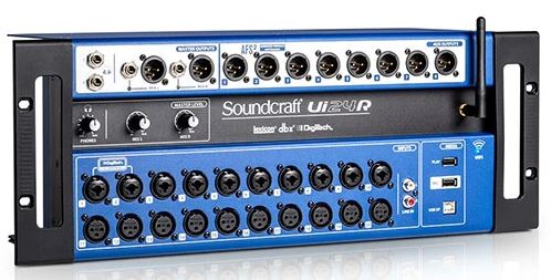 Soundcraft 24 Input Digital Mixer W/USB Multitrack