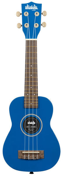 Kala Ukadelic Soprano Uke BlueInk w/bag