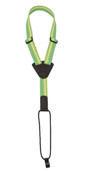 The Hope Collection Cradle Ukulele Strap - Green Straped