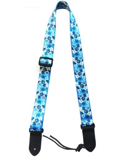 Luau Floral Uke Strap