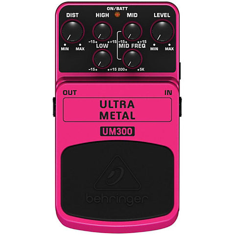 Behringer Heavy Metal Distortion Effects Pedal/Stomp