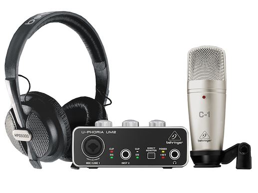 Behringer Uphoria Studio Interface Bundle