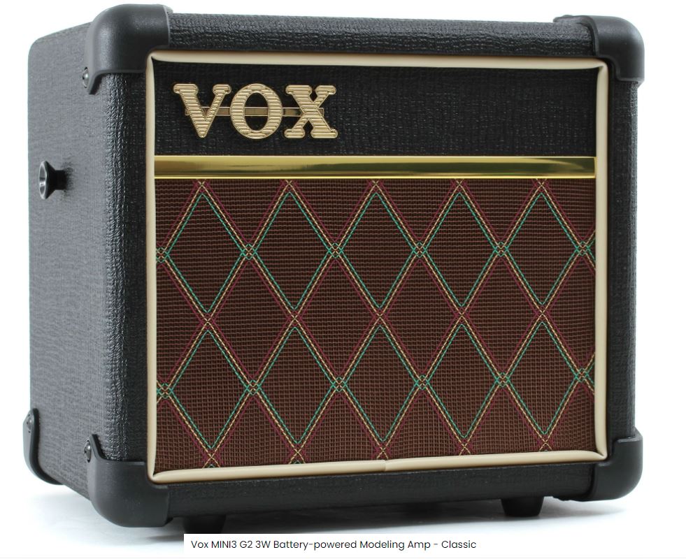 VOX BATTERY MODELLING 1X5" GUITAR AMP WITH MIC INPUT