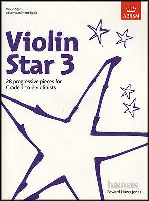 A B Violin Star 3 Accompaniment Bk/Cd