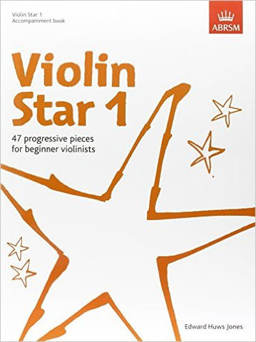 A B Violin Star 1 Accompaniment Bk/Cd