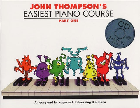 Easiest Piano Course Part 1 Bk/Cd
