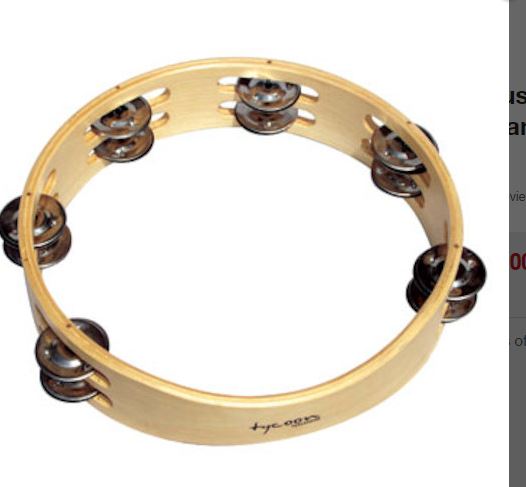 WOOD TAMBOURINE HEADLESS