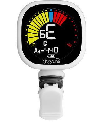 Cherub Clip on Chromatic tuner - Rechargeable