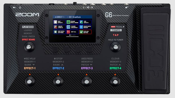 Zoom G6 Multi Fix Pedal