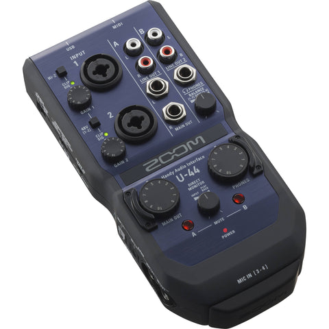 Zoom U-44 Audio Interface 4IN/4OUT