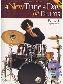 Tune A Day Drums Bk 1 New Bk/Cd/Dvd