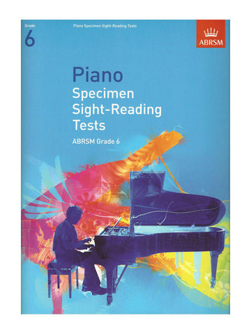 A B Piano Specimen Sightreading Tests Gd 6