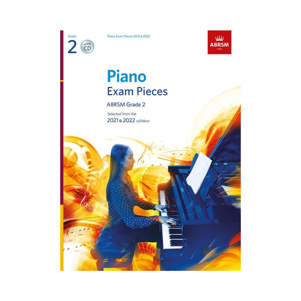 ABRSM Piano Exam Pieces Grade 2 2021-22 Book/CD