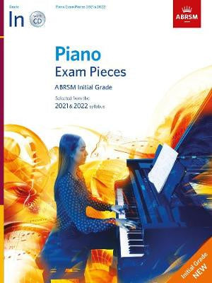 ABRSM Piano Exam Pieces Initial 2021 -22 Book/CD