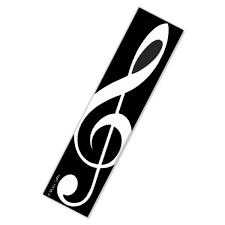 Bookmark Treble Clef