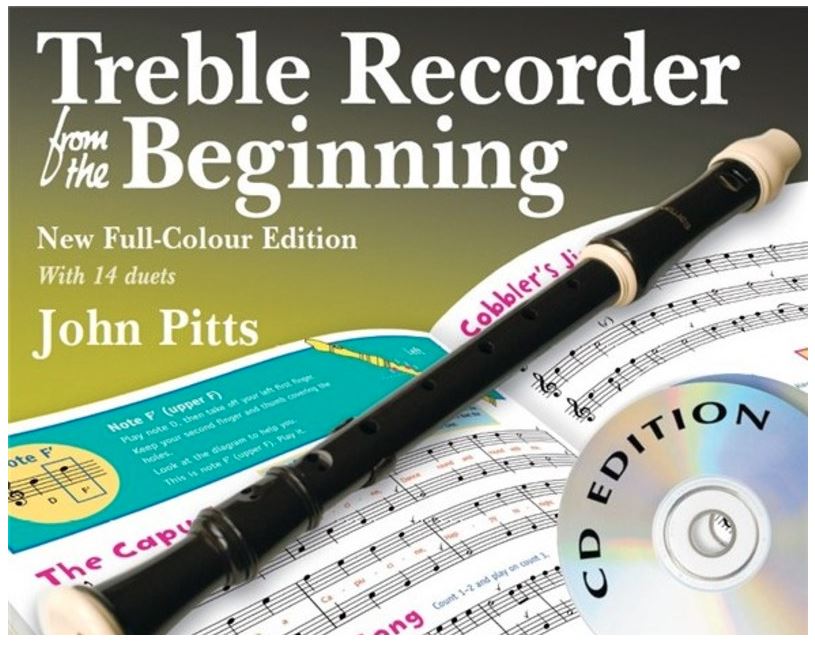 Pitts Treble recorder Pupil Bk/2CDs New Ed