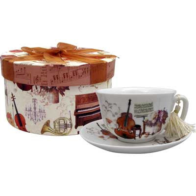 Cup And Saucer Music Notes