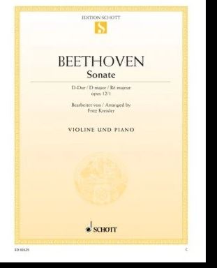 Violin Sonata in D Major Op 12 No 1 Violin/Piano