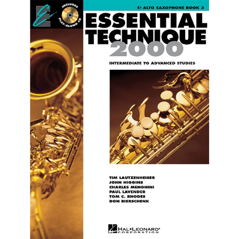 Essential Elements 2000 Bk 3 Technique Bk/Cd