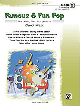 Famous And Fun Pop Bk 5 Intermediate