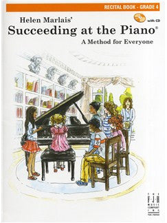 Succeeding At The Piano Gr 4 Recital Book Bk/Cd