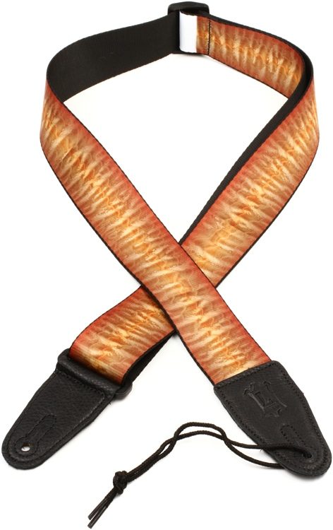 Levy Strap Guitar Poly Gold