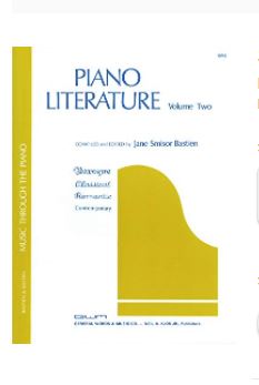 Piano Literature Bk 2
