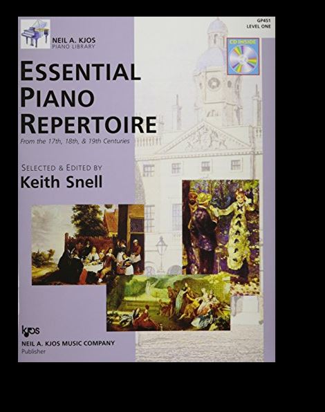 Essential Piano Rep Lvl 1 Bk/Cd 17/18/19th Century Piano