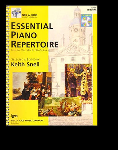Essential Piano Rep Lvl9 Bk/Cd 17/18/19th Century Piano