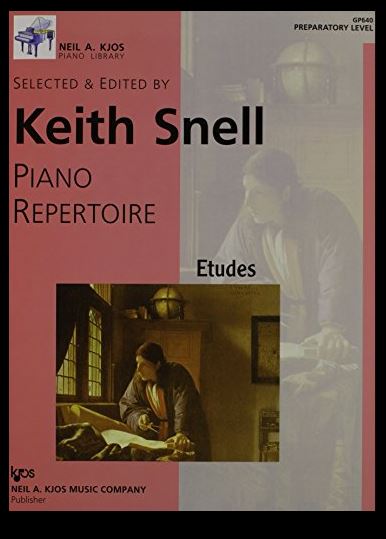 Piano Repertoire Etudes Prep