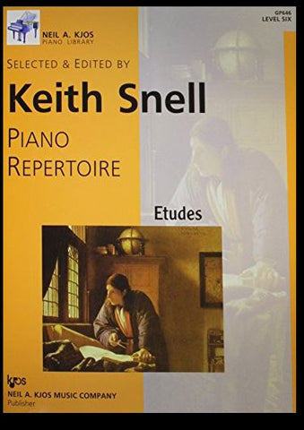 Piano Repertoire Etudes Lvl 6 Ed Snell