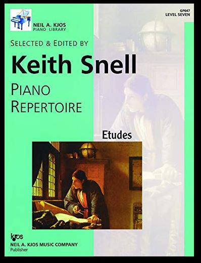 Piano Repertoire Etudes Lvl 7 Ed Snell