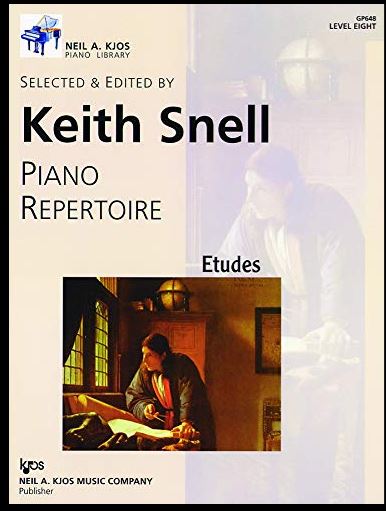 Piano Repertoire Etudes Lvl 8 Ed Snell