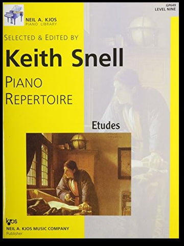 Piano Repertoire Etudes Lvl 9 Ed Snell