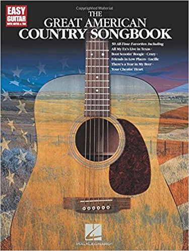 Great American Country Songbook Easy Gtr