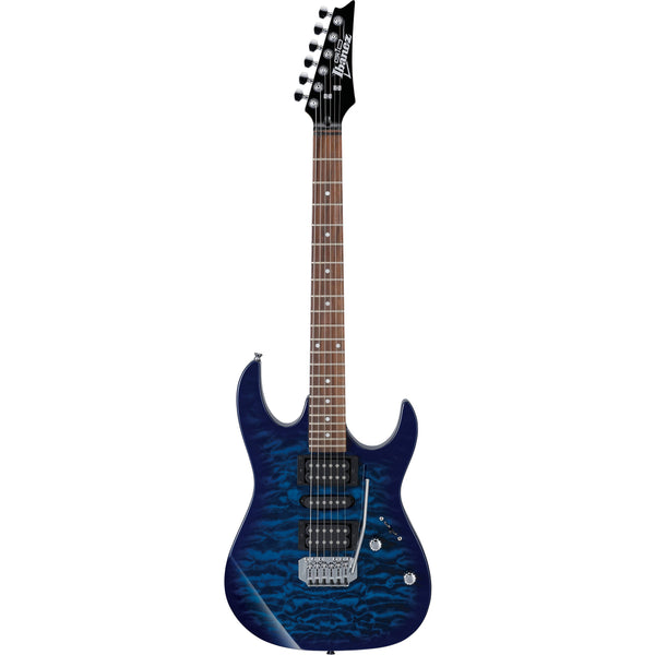 Ibanez GRX70QATBB Electric Guitar TRN BL Burst