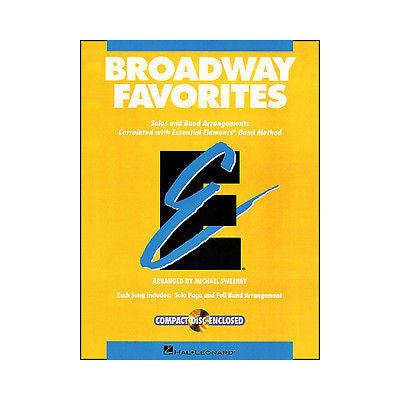 Broadway Favorites Ee Tenor Sax