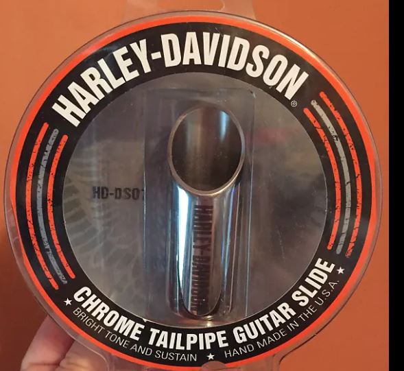HARLEY DAVIDSON CHROME TAILPIECE SLIDE