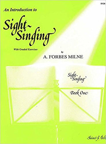 Introduction To Sight Singing Bk 1