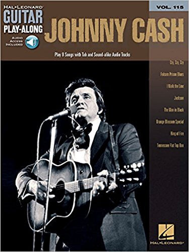 Johnny Cash Guitar Play Along V115 Bk/Cd