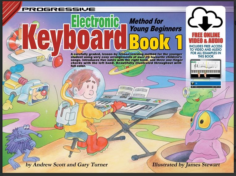 Progressive Keyboard Meth for Yng Begin Bk 1