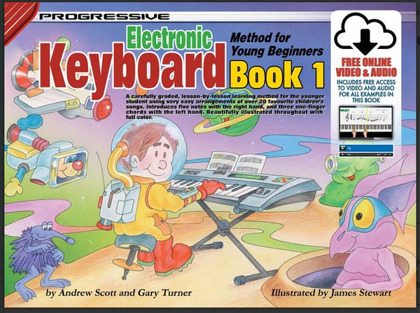 Progressive Keyboard Meth for Yng Begin Bk 1