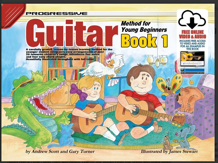 Progressive Guitar Meth for Young Begin Bk 1
