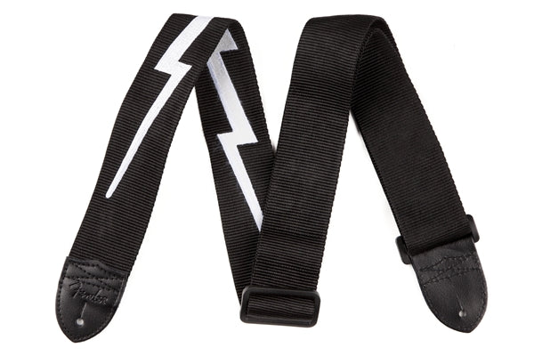 2.5" Poly Lightning Bolt Blk/Wht/099-0613-106