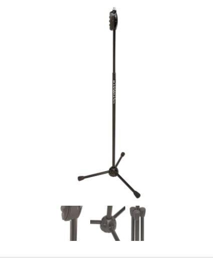Ultimate Mic Stand One Hand Height Adj Tripod Locking Leg