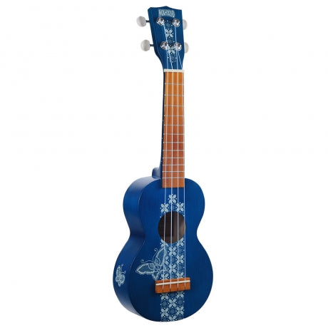 UKULELE MAHALO BATIK TRANS BLUE