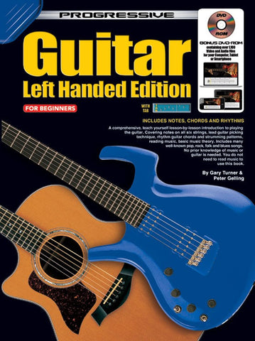 Progressive Guitar  Left Handed Edition Bk/Dvd