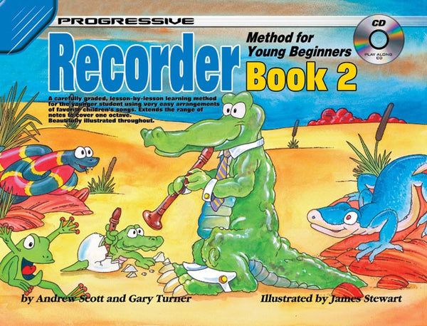 Progressive Recorder Meth For Yng Begin Bk 2 Bk/