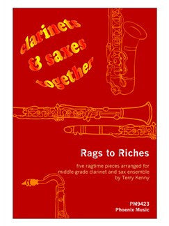 Rags To Riches For Cla/Sax Ens Arr Kenny